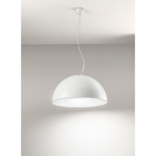 lampadario parabole diodi 60w luce calda 3000k affralux cupola grande