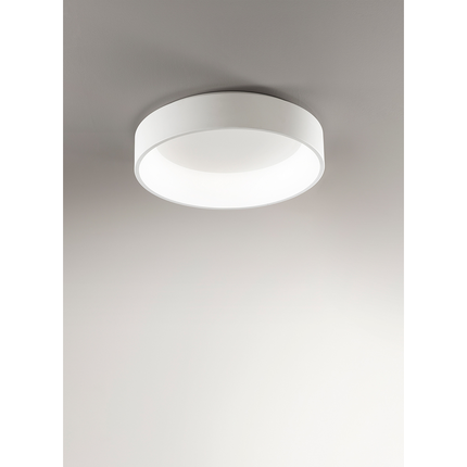 plafoniera band diodi 35w luce calda 3200k affralux bianco medio