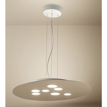 lampadario luna gx53 gealuce grande tortora