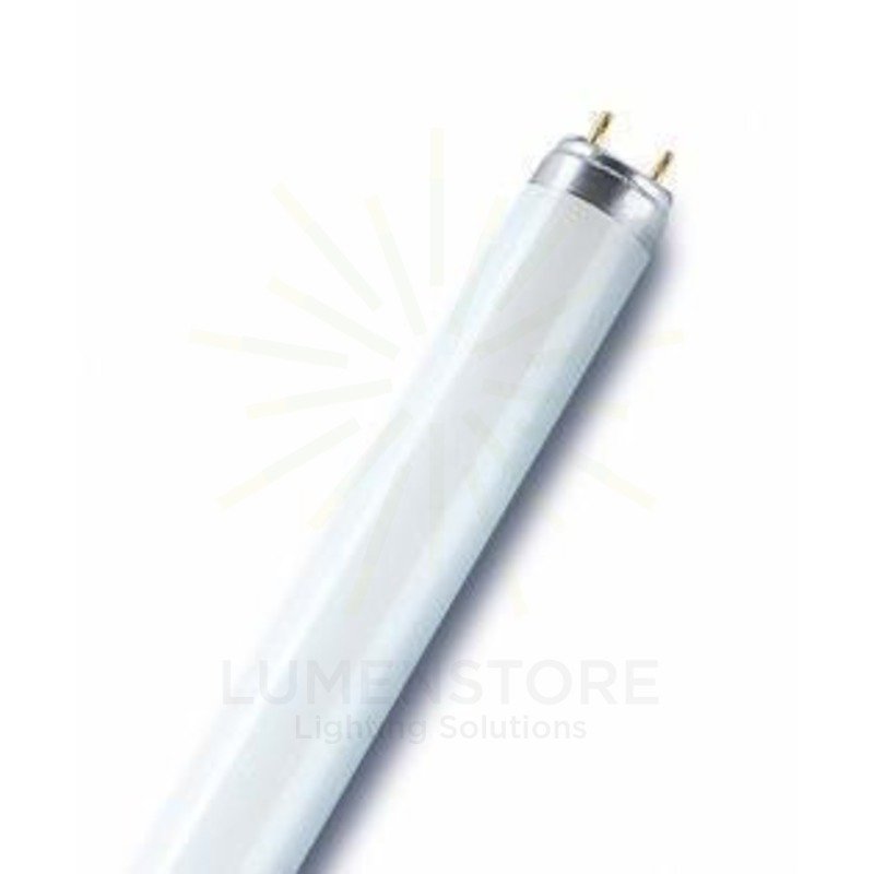 tubo neon osram t8 luce calda 827 18w