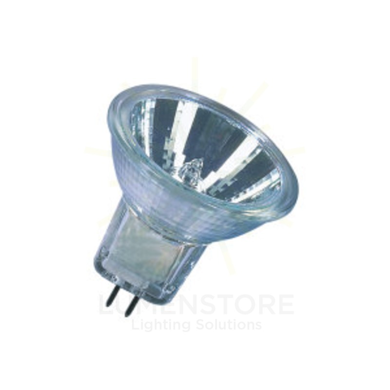 lampadina alogena decostar titan 35 gu4 35w luce calda 12v sp 10°