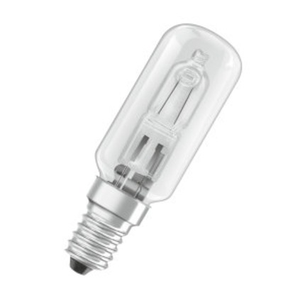 lampadina alogena halolux t e14 25w tubolare luce calda