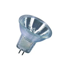 lampadina alogena decostar titan 35 gu4 35w luce calda 12v wfl 36°