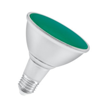 lampadina led parathom par38 e27 13w luce verde ledvance osram