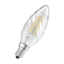 lampadina led parathom classic b e14 4w luce calda 827 ledvance osram tortiglione