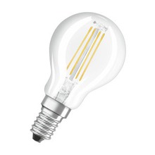 lampadina led parathom classic p e14 4w luce calda 827 ledvance osram chiara