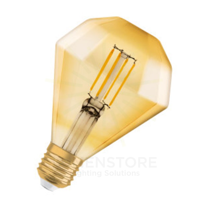 lampadina led vintage edition e27 4.5w luce calda 827 ledvance osram diamond