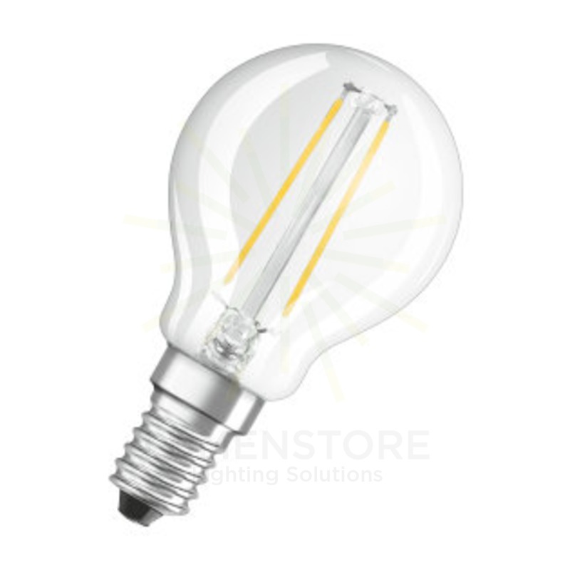 lampadina led value classic p e14 4w luce calda 827 ledvance osram