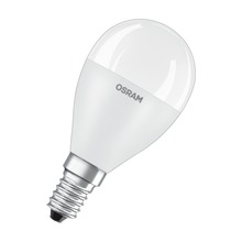 lampadina led value classic p e14 8w luce calda 827 ledvance osram