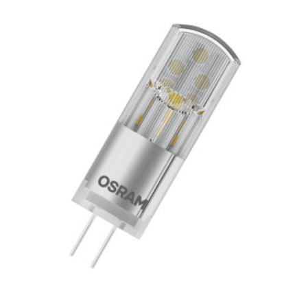 lampadina led parathom pin g4 2.4w luce calda 827 ledvance osram