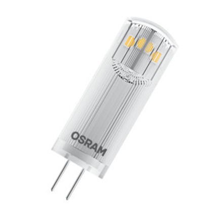 lampadina led parathom pin g4 1.8w luce calda 827 ledvance osram