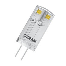 lampadina led parathom pin g4 0.9w luce calda 827 ledvance osram