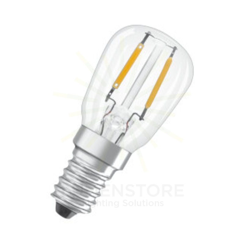 lampadina led special t26 e14 1,3w luce calda 827 per frigo