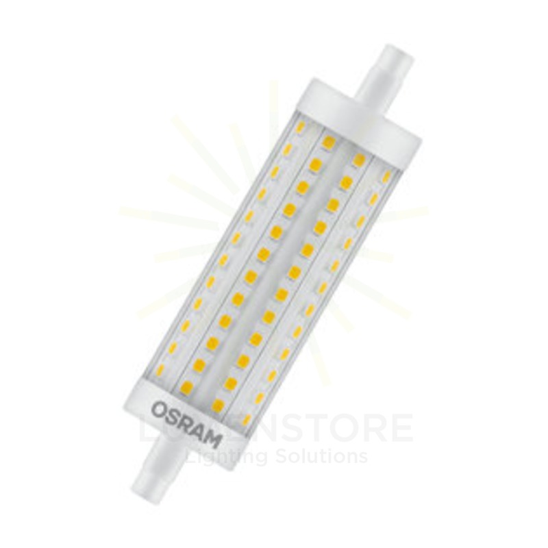 lampadina led parathom line r7s 15w luce calda 827 ledvance osram