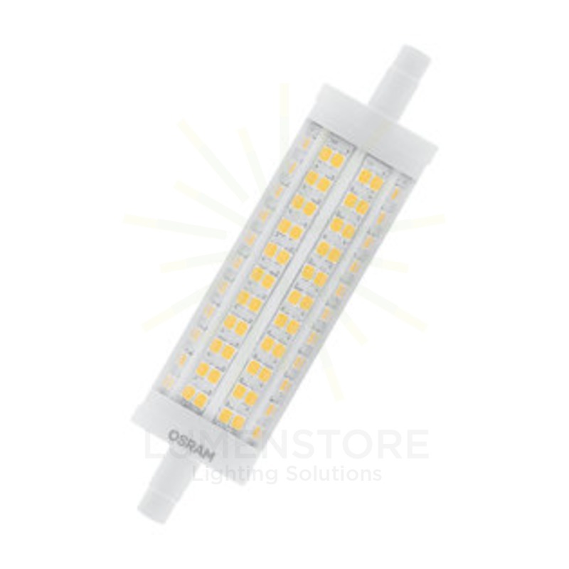 lampadina led parathom line r7s 17.5w luce calda 827 ledvance osram