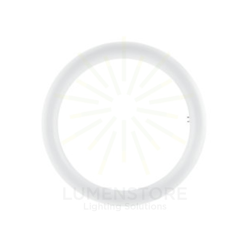 circolina led t9 20w luce naturale diametro 298mm in vetro