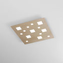 plafoniera checker board 60w luce calda 3000k isyluce xl sabbia