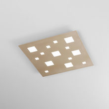 plafoniera checker board 60w luce calda 3000k isyluce xl sabbia