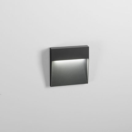 segnapasso step 6w luce calda 3000k isyluce antracite ip54