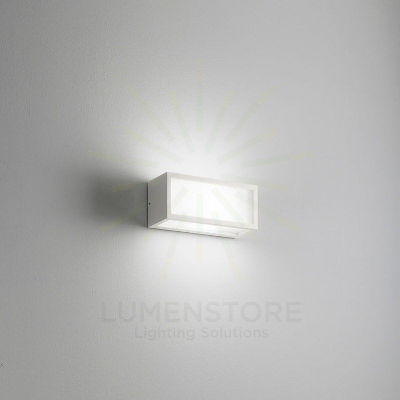 applique deco e27 isyluce bianco ip54