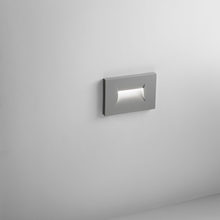 segnapasso monnalisa 3w luce calda 3000k isyluce grigio ip65