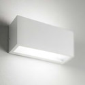 applique metro 30w luce calda 3000k isyluce bianco ip54