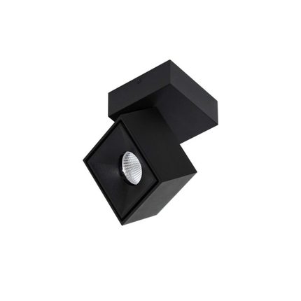 faretto led da soffitto mini rubyc 7w 220/240v 2700k/3200k/4000k nero ip20 beneito faure 4333