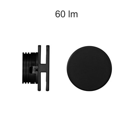 segnapasso led da incasso 4w 220/240v 3000k nero ip20 beneito faure 4107
