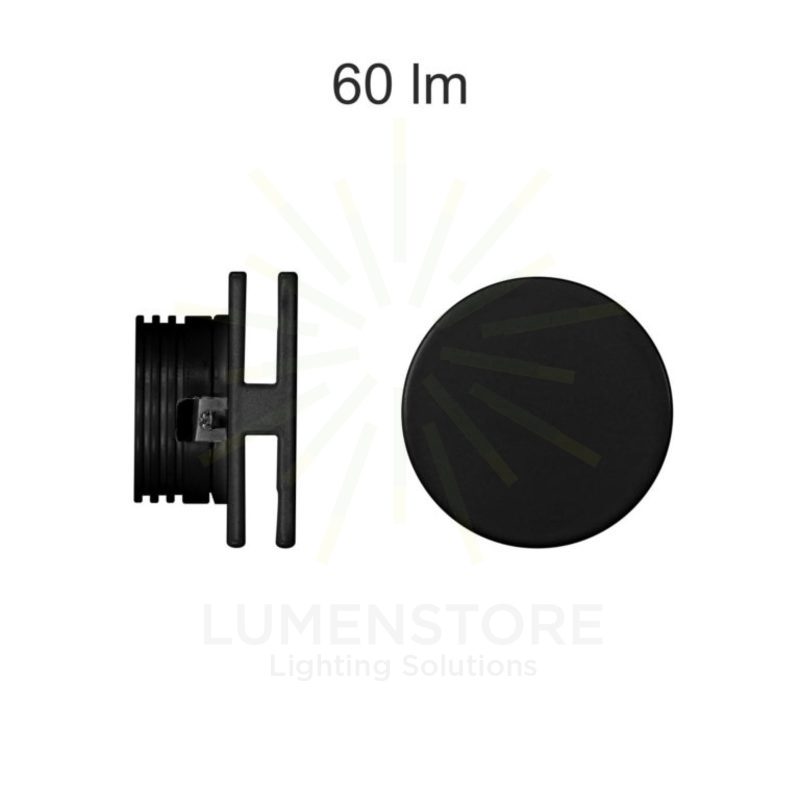 segnapasso led da incasso 4w 220/240v 3000k nero ip20 beneito faure 4107