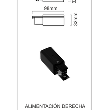 accessorio alimentatore sinistro(l) beneito faure 3621 nero