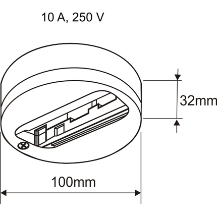 base rotonda beneito faure 3807 nero