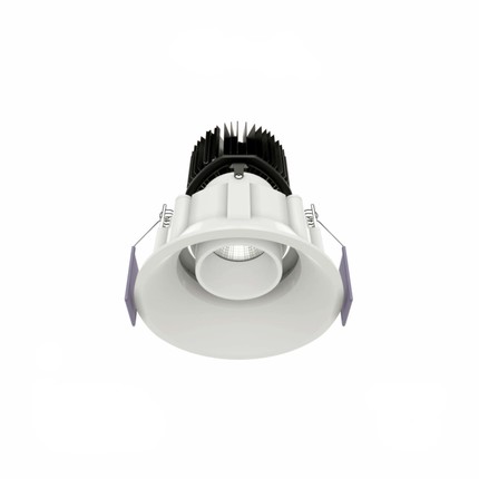 faretto da incasso tao 10w luce calda 3000k beneito faure bianco ip32