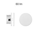 segnapasso led da incasso 4w 220/240v 3000k bianco ip20 beneito faure 4106