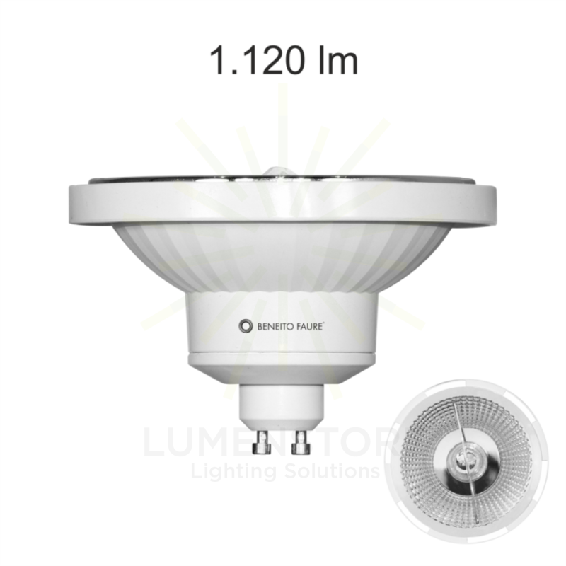 lampadina led dole ar111 gu10 15w luce calda 830 beneito faure