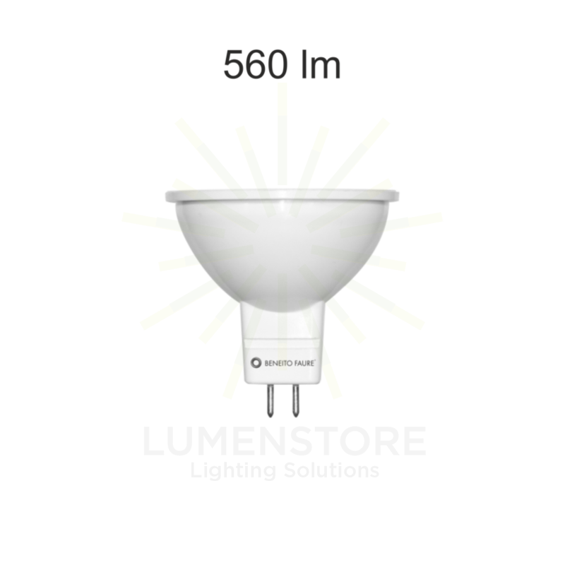 lampadina led uniform-line gu5.3 6w luce fredda 850 beneito faure