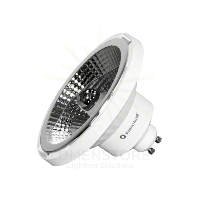 lampadina led lynk ar111 gu10 13w luce calda 827 beneito faure dimmerabile