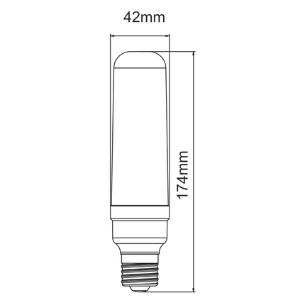 lampadina led pl e27 10w luce naturale 840 beneito faure