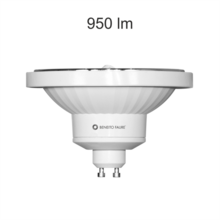 lampadina led lynk ar111 gu10 13w luce naturale 840 beneito faure