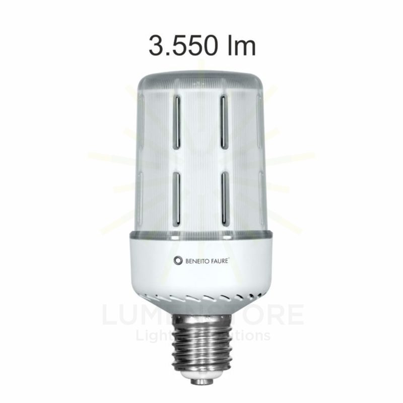 lampadina led aria e40 30w luce fredda 850 beneito faure