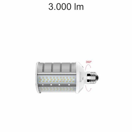 lampadina led smile e27 20w luce calda 722 beneito faure ip64