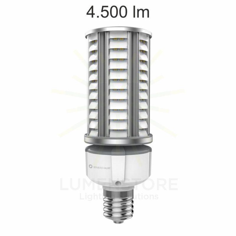 lampadina led obo e40 45w luce calda 722 beneito faure ip64