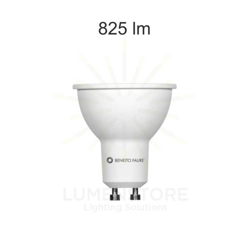 lampadina led system gu10 8w luce naturale 840 beneito faure