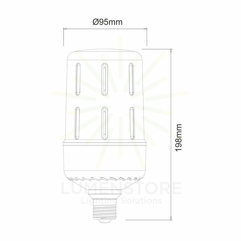 lampadina led aria e27 30w luce fredda 850 beneito faure