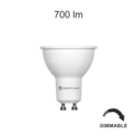 lampadina led system gu10 8w luce naturale 840 beneito faure dimmerabile