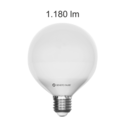 lampadina led globo e27 10w luce calda 827 beneito faure