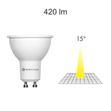 Lampadina LED UNIFORM-LINE G9 2.5W luce fredda 850 Beneito Faure