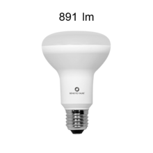 lampadina led r-80 r-line e27 10w luce calda 830 beneito faure