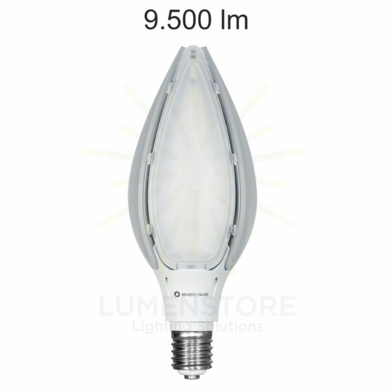 lampadina led noa e40 85w luce calda 827 beneito faure