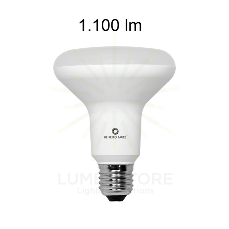 lampadina led r-90 r-line e27 12w luce calda 830 beneito faure