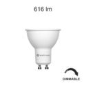 lampadina led hook gu10 6w  2700k 220/240v 827 beneito faure dimmerabile
